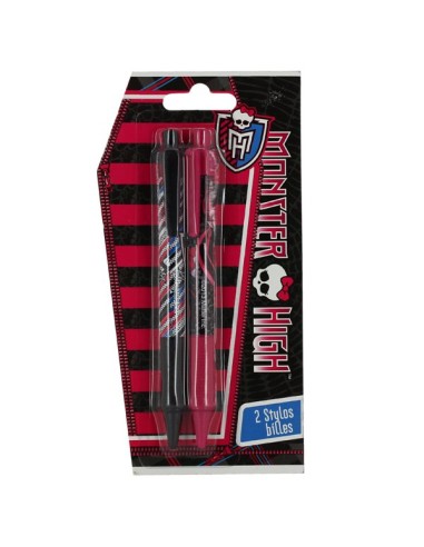 Set de 2 Stylos à bille Monster High - New discount.com