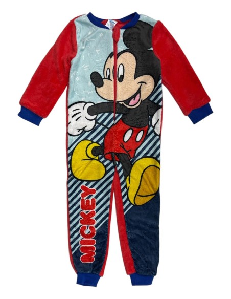 Tuta pigiama in corallo Mickey disney - New discount.com