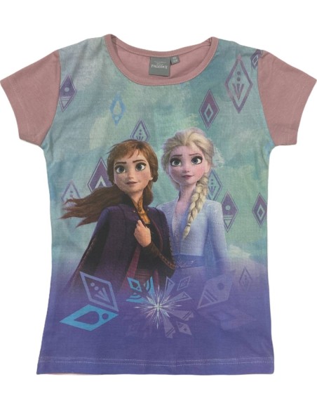 T-shirt manches courtes Frozen 2 - New discount.com
