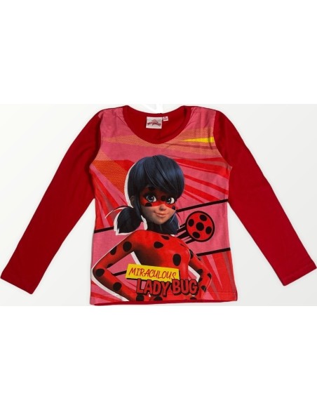 Camiseta de manga larga LadyBug -New discount.com