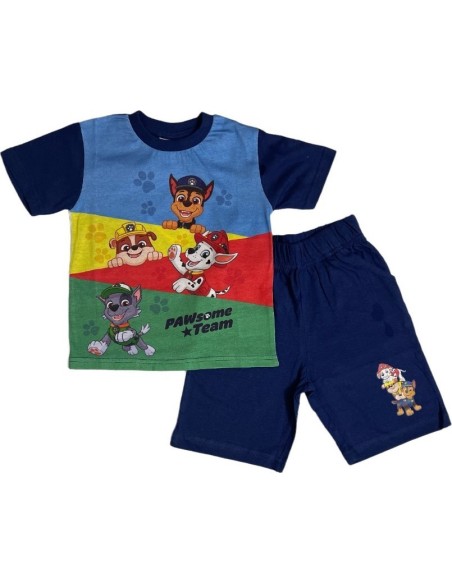 Ensemble T-shirt + Short Pat patrouille - New discount.com