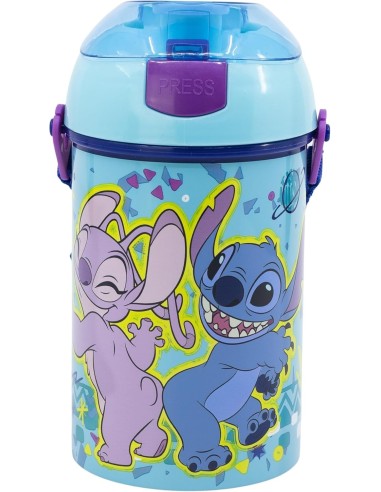 Lilo and Stitch automatic bottle Disney450 ML, SYSTEM Anti-drip sys...