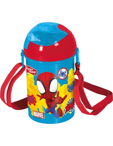 Spider-man automatic bottle Marvel 450 ML, SYSTEM Anti-drip system,...