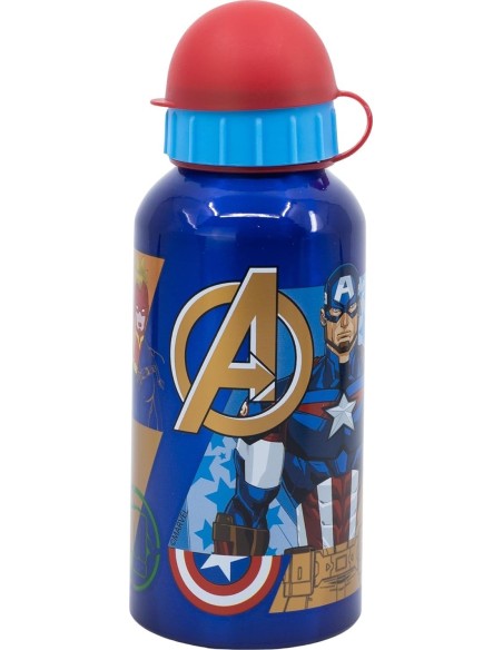 Botella de aluminio Avengers 400 ML -New discount.com