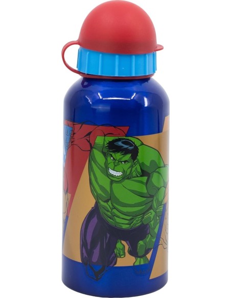 Botella de aluminio Avengers 400 ML -New discount.com