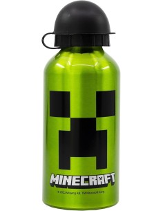 Botella de aluminio Minecraft 400 ML -New discount.com