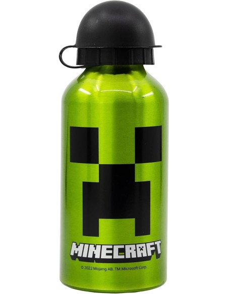 Botella de aluminio Minecraft 400 ML -New discount.com