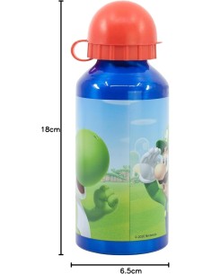 Super Mario 400 ML Aluminum Water Bottle, New discount.com, Nouveau... 2