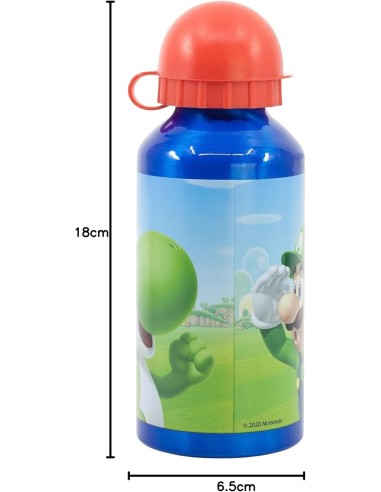 Super Mario Borraccia in alluminio 400 ML - New discount.com