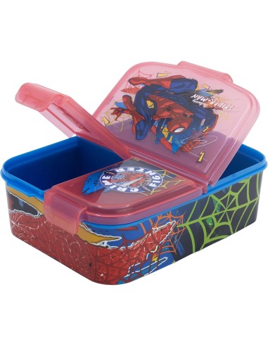 Boîte à goûter Spiderman Marvel Pvc - New discount.com