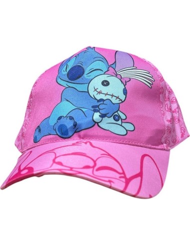Casquette Stitch Disney Full Sublimation en rose - New discount.com