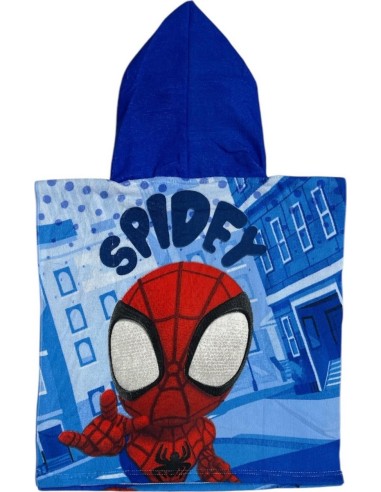 Poncho de bain Spider-Man à capuche - New discount.com