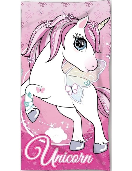 Drap de plage ou drap de bain Licorne - New discount.com