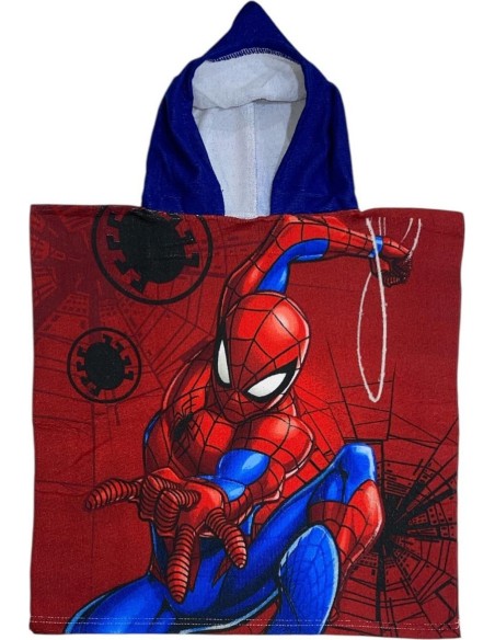Spider-Man Swim Poncho con capucha -New discount.com