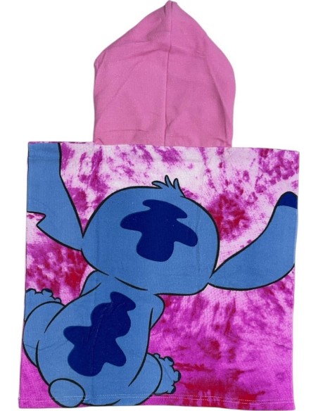 Poncho de bain Stitch Disney à capuche - New discount.com