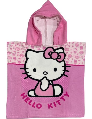 Poncho de bain Hello Kitty à capuche - New discount.com