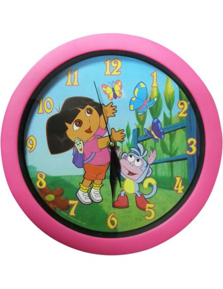 Pendule murale Dora couleur - New discount.com