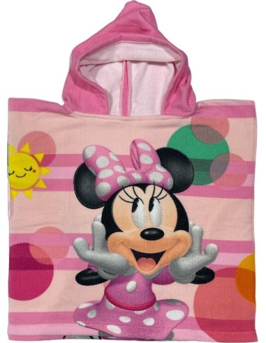 Poncho de bain Minnie Disney à capuche - New discount.com