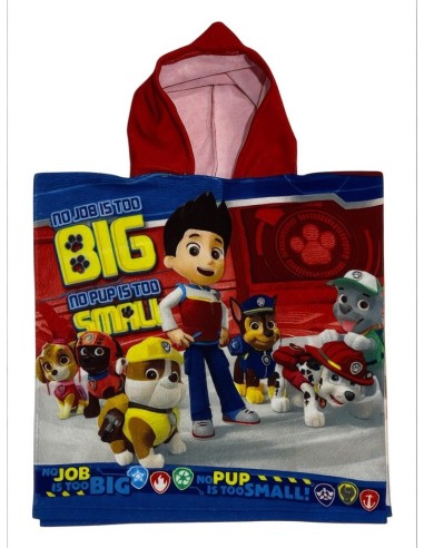 Poncho de bain Paw Patrol a capuche - New discount.com
