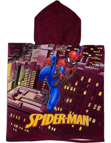 Spider-Man Swim Poncho con capucha -New discount.com