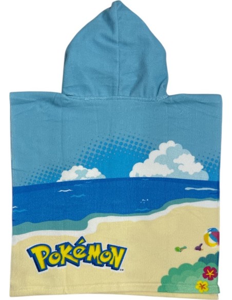 Poncho de bain Pokémon a capuche - New discount.com