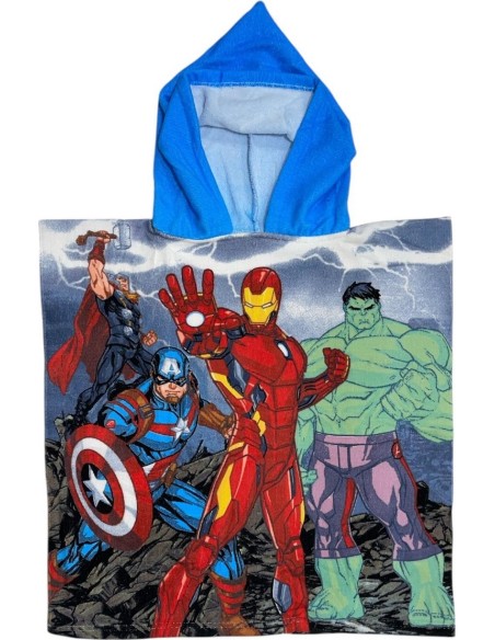 Poncho da bagno con cappuccio di Avengers - New discount.com