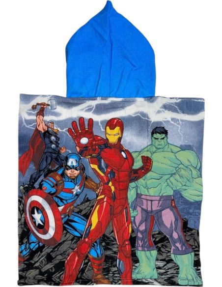 Poncho da bagno con cappuccio di Avengers - New discount.com