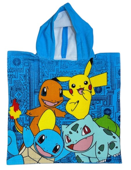 Poncho de bain Pokémon a capuche - New discount.com
