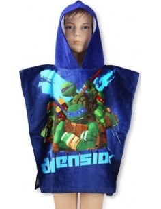 Poncho con cappuccio The Ninja Turtles - New discount.com
