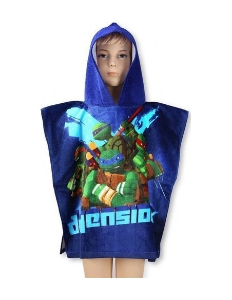 Poncho con cappuccio The Ninja Turtles - New discount.com
