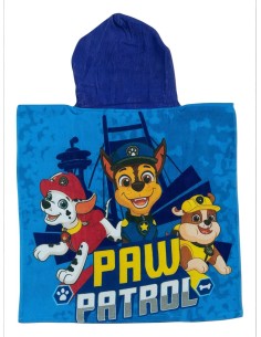 Poncho de bain Paw Patrol à capuche en coton - New discount.com 2