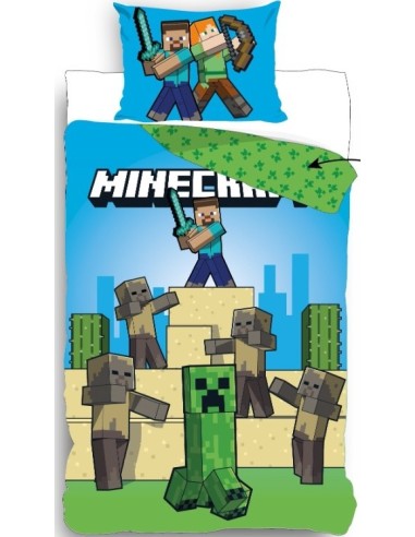 Minecraft Bettbezugset - New discount.com