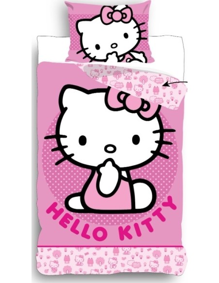 Juego de funda de colcha Hello Kitty -New discount.com