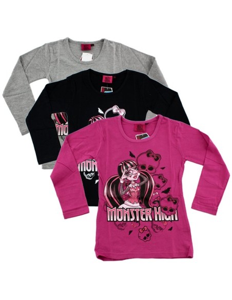T-shirt manches longues Monster High 960-816 - New discount.com