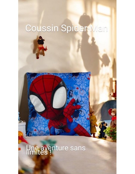 Coussin Spidey 38 cm( Impression recto verso) - New discount.com