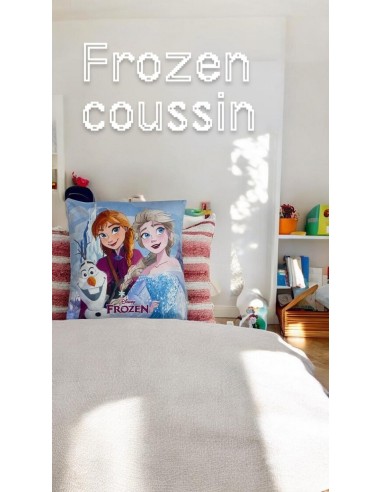 Coussin Frozen Disney 38 cm (Impression recto verso) - New discount...