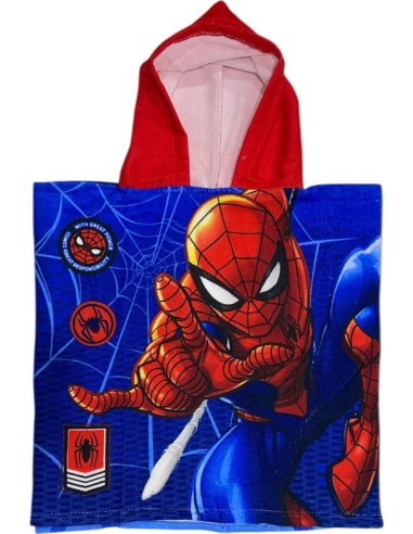 Spider-Man Swim Poncho con capucha -New discount.com