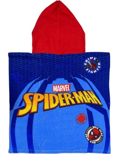 Poncho de bain Spider-Man à capuche - New discount.com