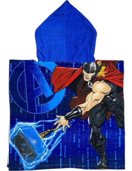Poncho de bain Avengers à capuche - New discount.com