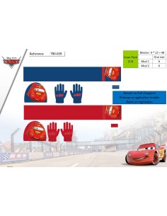 Set 3 Pièces - Cars Disney -Bonnet, Gants et écharpe Cars Disney - ...