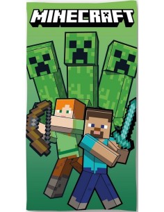 Toalla de playa de Minecraft de algodón -New discount.com