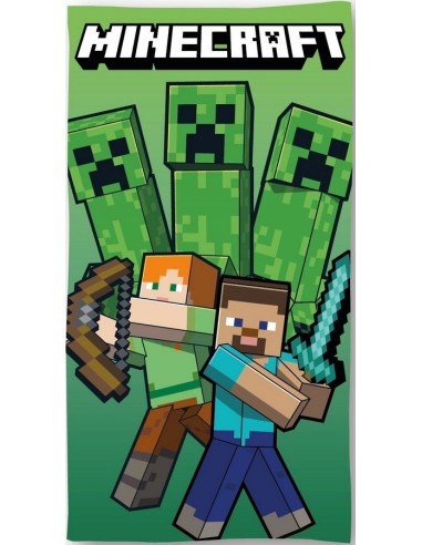Baumwoll Minecraft Strandtuch - New discount.com