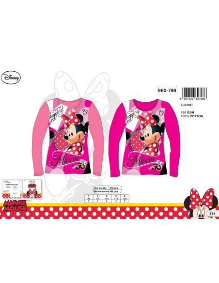 Minnie Disney Tee-shirt manches longues -960-798 - New discount.com