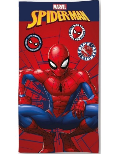 Drap de Plage Spiderman Marvel en coton - New discount.com