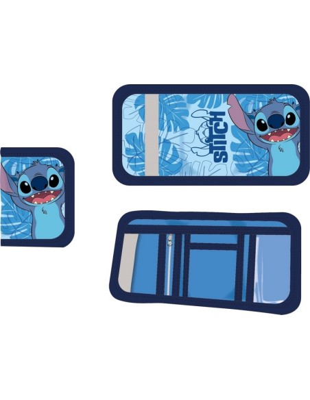 Portefeuille Stitch Disney en bleu - New discount.com