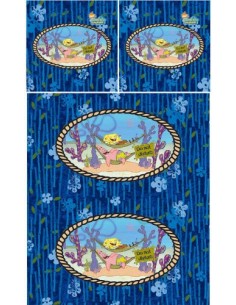 Adornment DUVET COVER Sponge bob 140x200cm and Sponge Bob cover -3,...