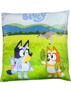 Coussin Bluey 38 cm (Impression recto verso) - New discount.com