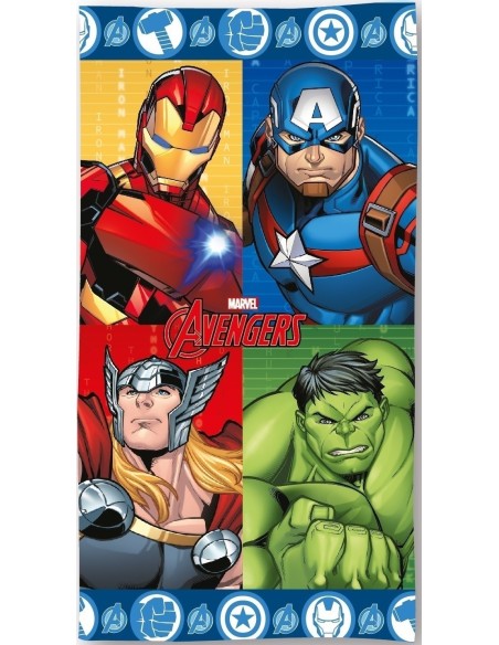 Drap de plage ou drap de bain Avengers Marvel - New discount.com