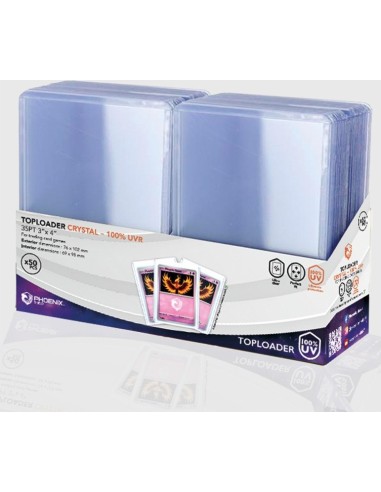 PHOENIX SHIELD 50 Toploader Crystal 100 % UVR 35 pt - New discount.com