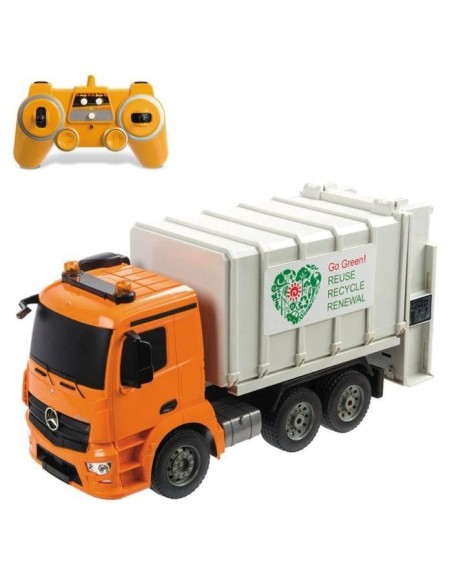 1/20th Scale Radio Controlled Vehicle - Mercedes Arocs Trash Can, N...